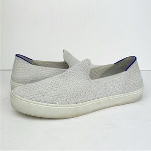 Rothy’s The Original Sneaker Salt Honeycomb Textured Slip On Retired Shoes